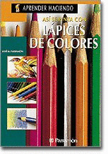 ASI SE PINTA CON LAPICES COLORES