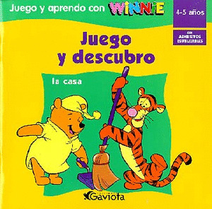 JUEGO Y DESCUBRO. LA CASA (JUEGO Y APRENDO WINNIE POOH 5 AÑO
