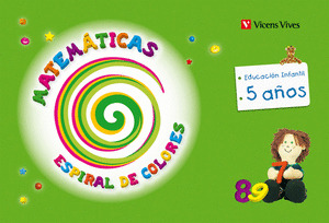 ESPIRAL DE COLORES MATEMATICAS P-5