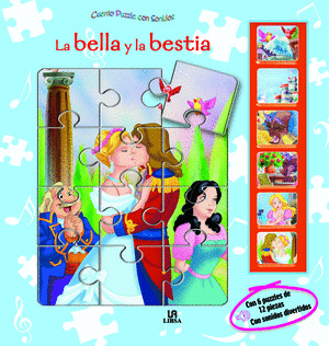 BELLA Y LA BESTIA, LA - CUENTO PUZZLE CON SONIDOS