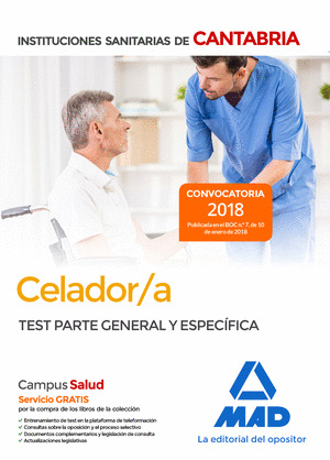 CELADOR/A DE LAS INSTITUCIONES SANITARIAS DE LA COMUNIDAD AUTÓNOMA DE CANTABRIA