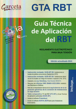 GUIA TECNICA DE APLICACION DEL RBT (5ª EDICION 2015)