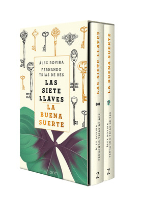 ESTUCHE ÁLEX ROVIRA Y FERNANDO TRÍAS DE BES: LAS SIETE LLAVES + LA BUENA SUERTE