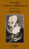 MONTAIGNE PAGINAS INMORTALES