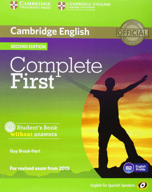 COMPLETE FIRST CERTIFICATE. PACK. STUDENT'S BOOK +CD / WORKBOOK+CD 14