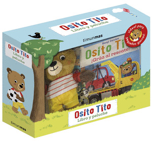 OSITO TITO. LIBRO Y PELUCHE: ¡GRÚA AL RESCATE!