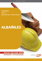 ALBAÑILES. TEMARIO, TEST Y SUPUESTOS PRÁCTICOS