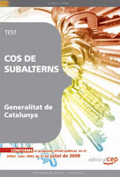 COS DE SUBALTERNS DE LA GENERALITAT DE CATALUNYA. TEST