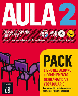 AULA 2 PACK LIBRO DEL ALUMNO+COMPLEMENTO DE GRAMATICA Y VOCABULARIO