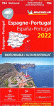MAPA NATIONAL ESPAÑA, PORTUGAL 2022 - ALTA RESISTENCIA