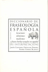 DICCIONARIO DE FRASEOLOGIA ESPAÑOLA