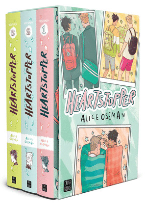 ESTUCHE HEARTSTOPPER (VOLUMEN 1 - 2 - 3)
