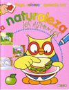 PEGA, COLOREA Y APRENDE CON LOS ANIMALES 4 TITULOS