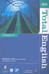 NEW TOTAL ENGLISH, ELEMENTARY. STUDENT'S BOOK WITH ACTIVE BOOK PLUS VOCABULARY TRAINER
