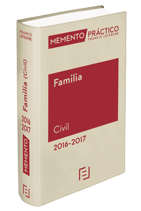 MEMENTO PRÁCTICO FAMILIA (CIVIL) 2016-2017