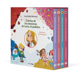 ESTUCHE CUENTOS DE LAS ESTACIONES DE LUCIA, MI PEDIATRA (OBRA COMPLETA, 4 TOMOS)