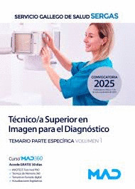 TEMARIO ESPECIFICO VOLUMEN 2 TÉCNICO SUPERIOR EN IMAGEN PARA EL DIAGNOSTICO