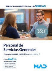 TEMARIO ESPECIFICO VOLUMEN 2 PERSONAL DE SERVICIOS GENERALES