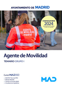 AGENTE MOVILIDAD TEMARIO GRUPO I AYUNTAMIENTO DE MADRID