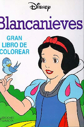 BLANCANIEVES LIBRO COLOREAR