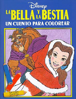 LA BELLA Y LA BESTIA/CUENTO COLOREAR