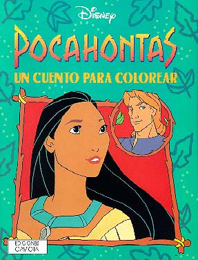 POCAHONTAS/CUENTO COLOREAR
