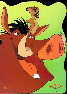 PUMBA Y TIMON. LIBRO PARA COLOREAR TROQUELADO