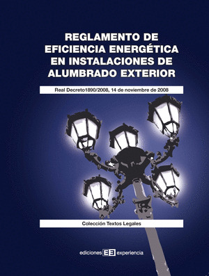 REGLAMENTO DE EFICIENCIA ENERGETICA EN INSTACIONES DE ALUMBRADO EXTERIOR