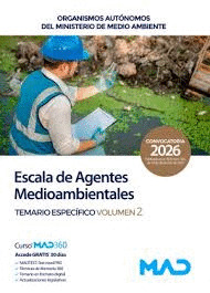 TEMARIO ESPECIFICO VOLUMEN 2 ESCALA DE AGENTES MEDIOAMBIENTALES