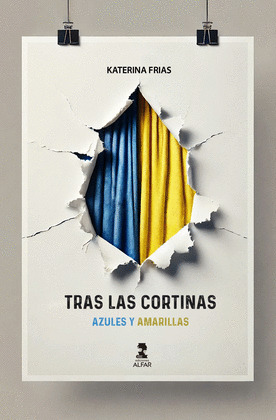 TRAS LAS CORTINAS AZULES Y AMARILLAS