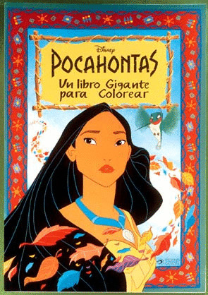 POCAHONTAS, UN LIBRO GIGANTE PARA COLOREAR