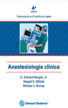 ANESTESIOLOGIA CLINICA 4ª ED