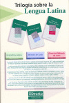 TRILOGÍA SOBRE LA LENGUA LATINA