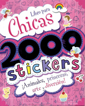 LIBRO PARA CHICAS 2000 STICKERS