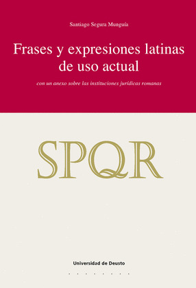 FRASES Y EXPRESIONES LATINAS DE USO ACTUAL