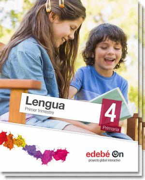 LENGUA 4º PRIMARIA. TRIMESTRES. EDEBE ON PROYECTO GLOBAL INTERACTIVO (2015)