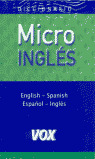 DICCIONARIO MICRO INGLES
