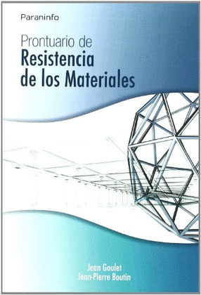 PRONTUARIO. RESISTENCIA DE LOS MATERIALES
