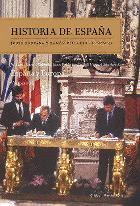 HISTORIA DE ESPAÑA, VOLUMEN 11. ESPAÑA Y EUROPA