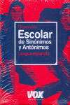 DICCIONARIO ESCOLAR DE SINONIMOS Y ANTONIMOS