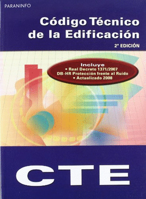 CTE. CÓDIGO TÉCNICO DE LA EDIFICACIÓN