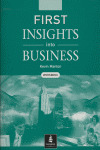 FIRST INSIGHTS INTO BUSINESS WORKBOOK