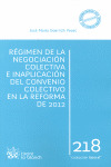 RÉGIMEN DE LA NEGOCIACIÓN COLECTIVA E INAPLICACIÓN DEL
