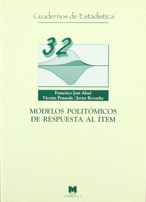 MODELOS POLITOMICOS DE RESPUESTA AL ITEM (32)