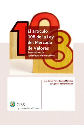 EL ARTICULO 108 DE LA LEY DEL MERCADO DE VALORES