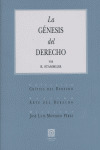GENESIS DEL DERECHO.