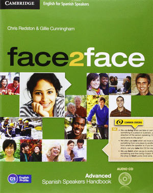 FACE2FACE ADVANCED FOR SPANISH SPEAKERS (2ND ED). STUDENT'S BOOK +DVD+ONLINE WB