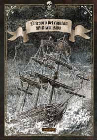 EL TESORO DEL CAPITAN W.KIDD + BANDERA (CAJA INC.11 CARTAS..