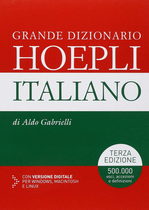 GRANDE DIZIONARIO HOEPLI ITALIANO