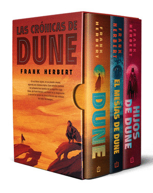 ESTUCHE LAS CRÓNICAS DE DUNE: DUNE. EL MESÍAS DE DUNE. HIJOS DE DUNE